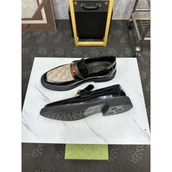 GUCCI Gucci Impressive Design 2024SS Men's Business Shoes GUCCI Gucci Impressive Design 2024SS Men's Business Shoes