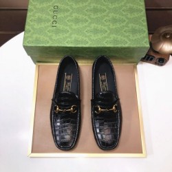 GUCCI Gucci New Limited Popular 2024SS Men's Business Shoes