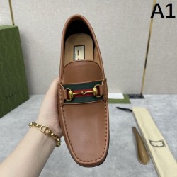 GUCCI Gucci This summer's 2024SS men's business shoes