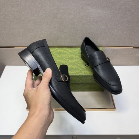 2024FW Men's Business Shoes GUCCI Gucci New Casual Coordination 2024FW Men's Business Shoes GUCCI Gucci New Casual Coordination