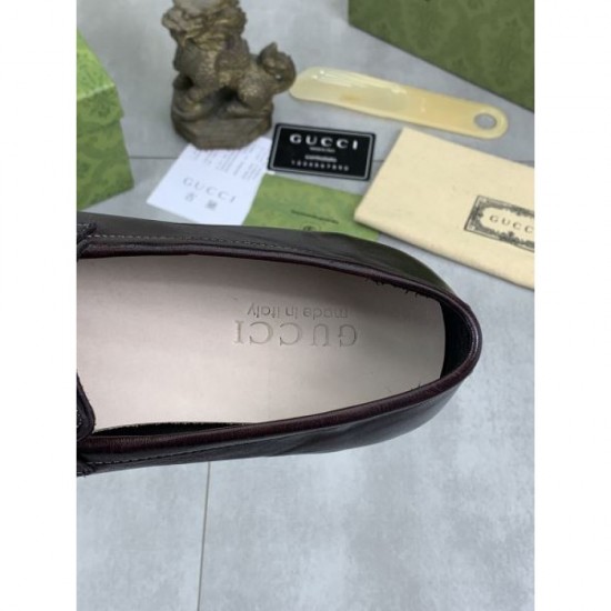 2024FW Men's Business Shoes GUCCI Gucci New arrivals this winter that attract attention 2024FW Men's Business Shoes GUCCI Gucci New arrivals this winter that attract attention