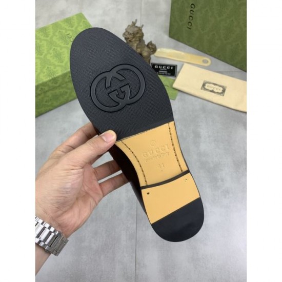 2024FW Men's Business Shoes GUCCI Gucci Hot New Winter Items 2024FW Men's Business Shoes GUCCI Gucci Hot New Winter Items