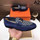 HERMES New products continue to be very popular 2024SS Men's business shoes HERMES New products continue to be very popular 2024SS Men's business shoes