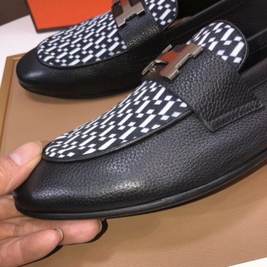 HERMES New products continue to be very popular 2024SS Men's business shoes HERMES New products continue to be very popular 2024SS Men's business shoes