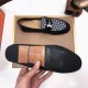 HERMES New products continue to be very popular 2024SS Men's business shoes HERMES New products continue to be very popular 2024SS Men's business shoes