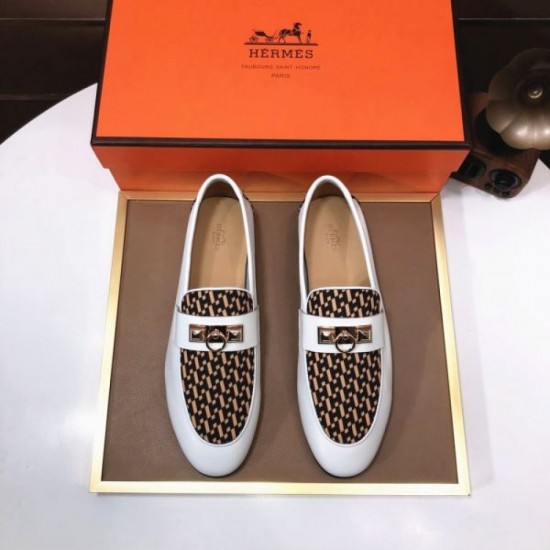 HERMES Fashionable 2024SS Men's Business Shoes HERMES Fashionable 2024SS Men's Business Shoes