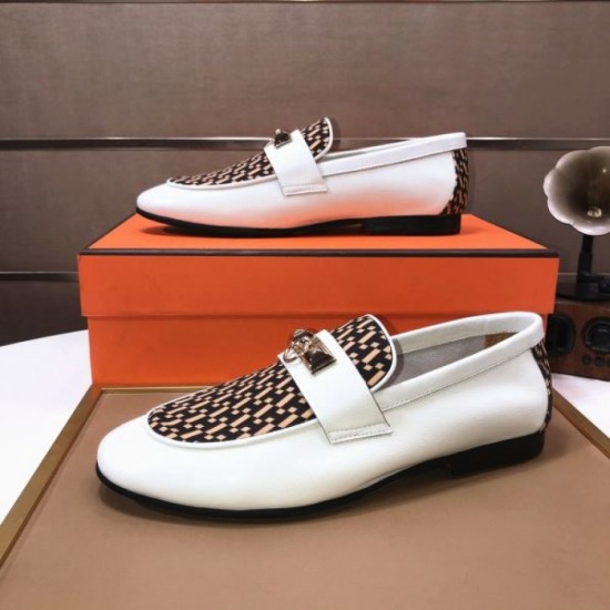 HERMES Fashionable 2024SS Men's Business Shoes HERMES Fashionable 2024SS Men's Business Shoes