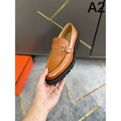 HERMES 2024SS Men's Business Shoes Popular Every Season
