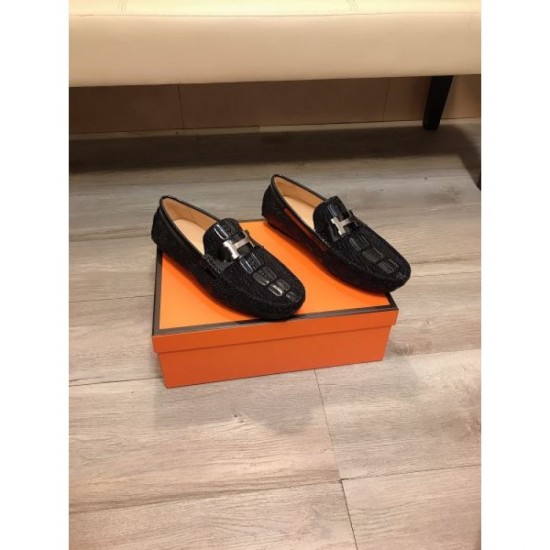 HERMES Transform into a beautiful outfit 2024SS Men's business shoes HERMES Transform into a beautiful outfit 2024SS Men's business shoes