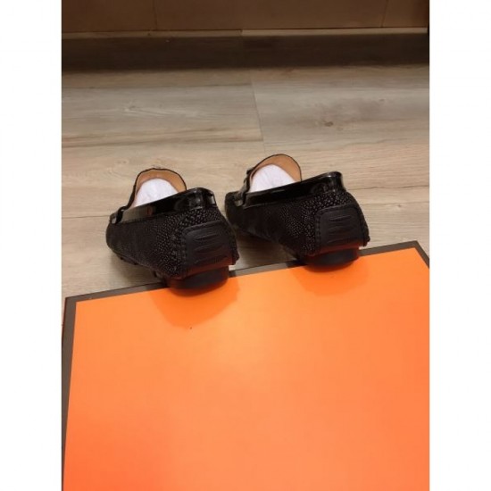 HERMES Transform into a beautiful outfit 2024SS Men's business shoes HERMES Transform into a beautiful outfit 2024SS Men's business shoes