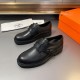 HERMES Popular Model Summer New 2024SS Men's Business Shoes HERMES Popular Model Summer New 2024SS Men's Business Shoes