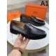HERMES Vintage 2024SS Men's Business Shoes HERMES Vintage 2024SS Men's Business Shoes