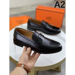 HERMES Vintage 2024SS Men's Business Shoes