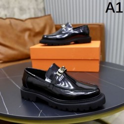 HERMES Limited quantity SALE price 2024SS Men's business shoes