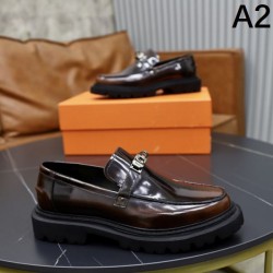 HERMES Limited quantity SALE price 2024SS Men's business shoes