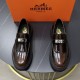 HERMES Limited quantity SALE price 2024SS Men's business shoes HERMES Limited quantity SALE price 2024SS Men's business shoes