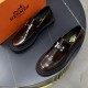 HERMES Timeless 2024SS Men's Business Shoes HERMES Timeless 2024SS Men's Business Shoes