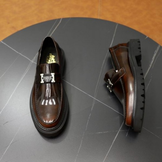 HERMES Timeless 2024SS Men's Business Shoes HERMES Timeless 2024SS Men's Business Shoes