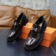 HERMES Timeless 2024SS Men's Business Shoes HERMES Timeless 2024SS Men's Business Shoes