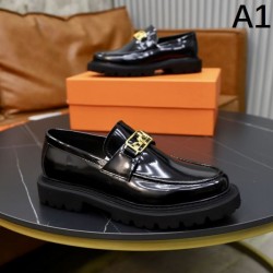 HERMES Latest Popular 2024SS Men's Business Shoes