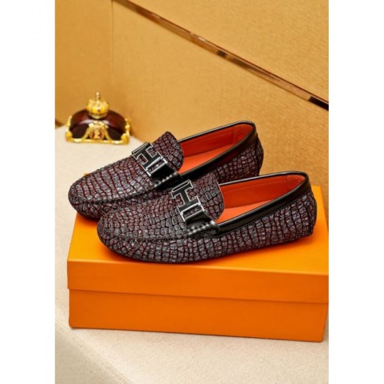 2024FW Men's Business Shoes HERMES Too Casual 2024FW Men's Business Shoes HERMES Too Casual