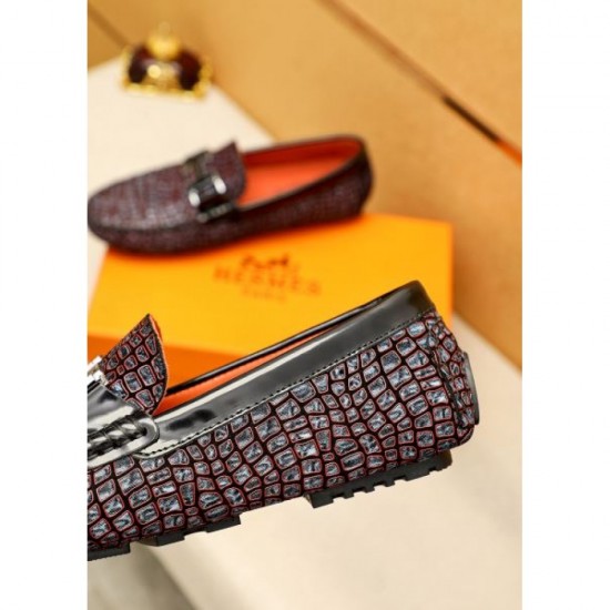 2024FW Men's Business Shoes HERMES Too Casual 2024FW Men's Business Shoes HERMES Too Casual