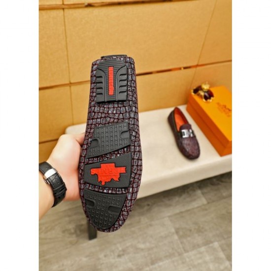 2024FW Men's Business Shoes HERMES Too Casual 2024FW Men's Business Shoes HERMES Too Casual