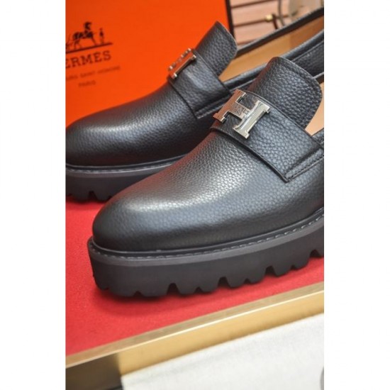 2024FW Men's business shoes HERMES Autumn/Winter new products that are highly regarded 2024FW Men's business shoes HERMES Autumn/Winter new products that are highly regarded