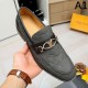 LOUIS VUITTON Popular Item 2024SS Men's Business Shoes LOUIS VUITTON Popular Item 2024SS Men's Business Shoes