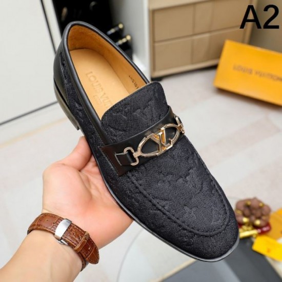 LOUIS VUITTON Popular Item 2024SS Men's Business Shoes LOUIS VUITTON Popular Item 2024SS Men's Business Shoes