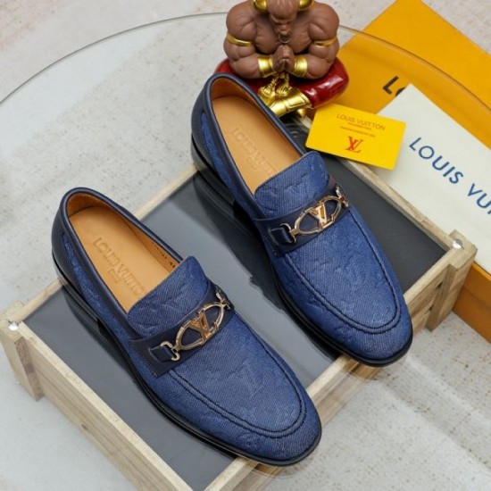 LOUIS VUITTON Popular Item 2024SS Men's Business Shoes LOUIS VUITTON Popular Item 2024SS Men's Business Shoes