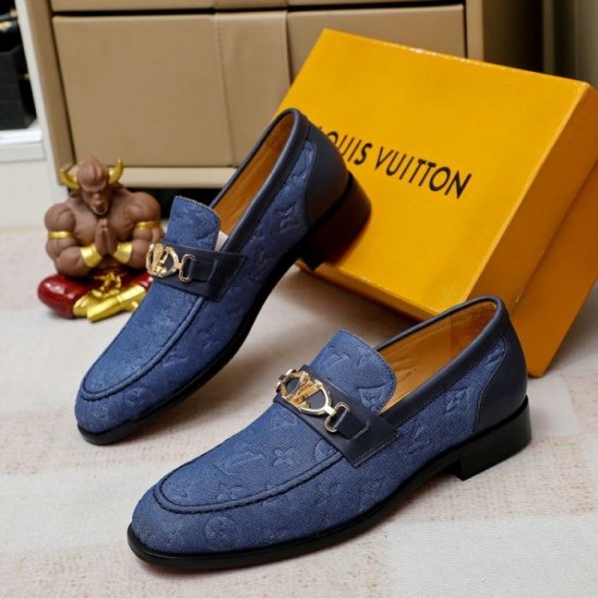 LOUIS VUITTON Popular Item 2024SS Men's Business Shoes LOUIS VUITTON Popular Item 2024SS Men's Business Shoes