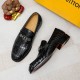 LOUIS VUITTON Louis Vuitton Fashion sensitivity up! 2024SS Men's Business Shoes LOUIS VUITTON Louis Vuitton Fashion sensitivity up! 2024SS Men's Business Shoes