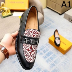 LOUIS VUITTON Adult-like atmosphere 2024SS Men's business shoes