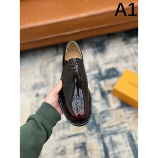 LOUIS VUITTON New product ☆ Inevitably sold out 2024SS Men's business shoes LOUIS VUITTON New product ☆ Inevitably sold out 2024SS Men's business shoes