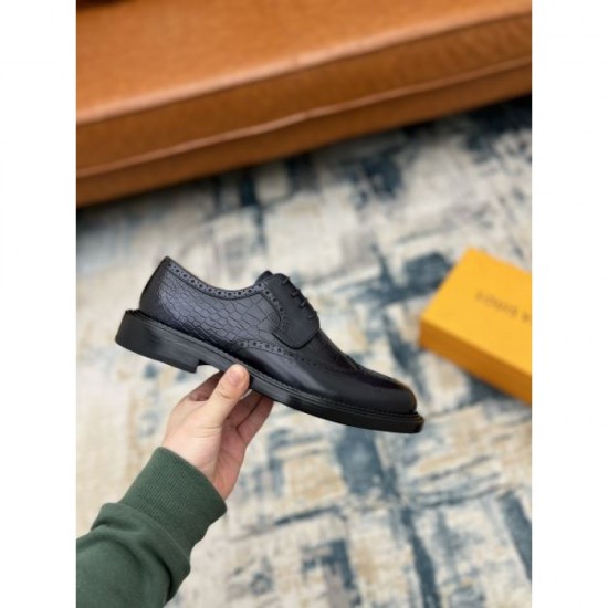 LOUIS VUITTON New product ☆ Inevitably sold out 2024SS Men's business shoes LOUIS VUITTON New product ☆ Inevitably sold out 2024SS Men's business shoes