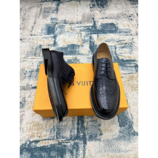 LOUIS VUITTON New product ☆ Inevitably sold out 2024SS Men's business shoes LOUIS VUITTON New product ☆ Inevitably sold out 2024SS Men's business shoes