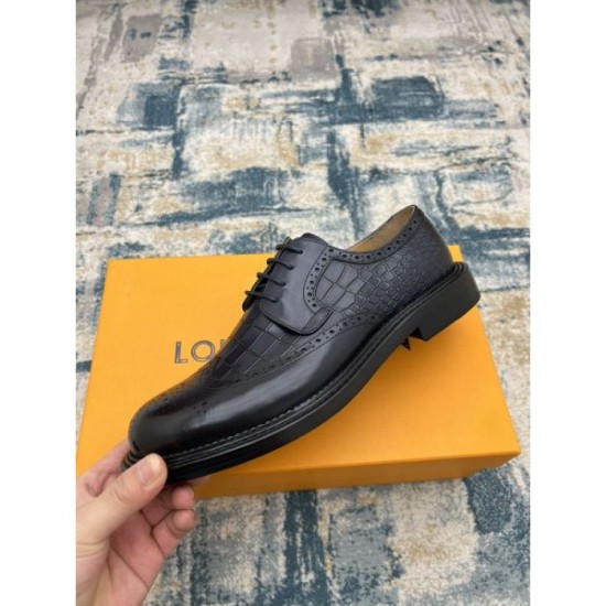 LOUIS VUITTON New product ☆ Inevitably sold out 2024SS Men's business shoes LOUIS VUITTON New product ☆ Inevitably sold out 2024SS Men's business shoes