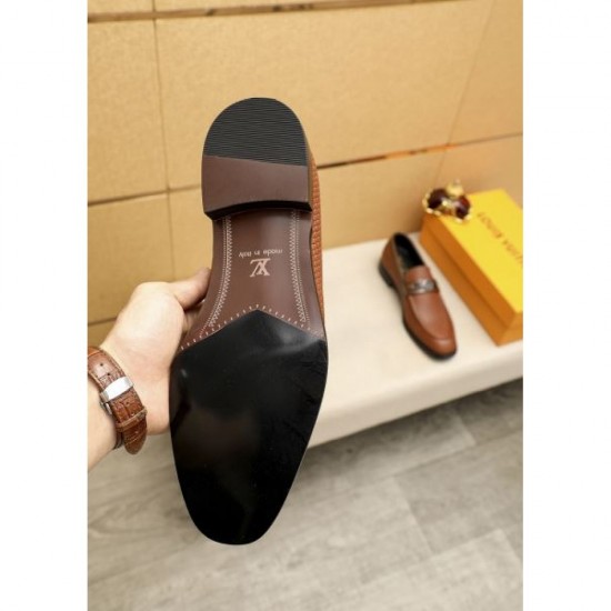 LOUIS VUITTON Support is rapidly increasing 2024SS Men's business shoes LOUIS VUITTON Support is rapidly increasing 2024SS Men's business shoes