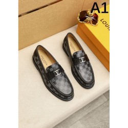 LOUIS VUITTON Local price sale 2024SS Men's business shoes