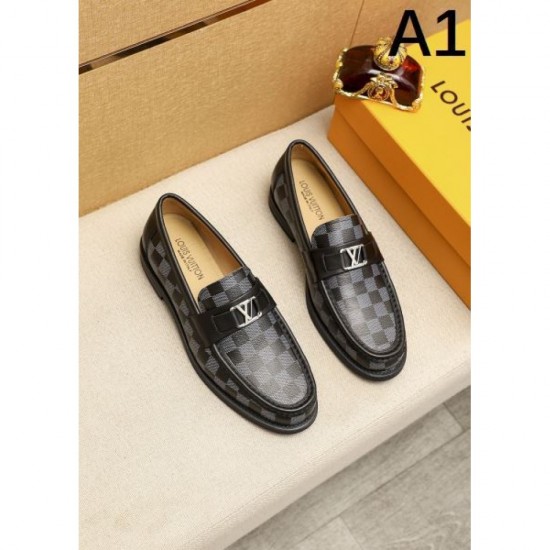 LOUIS VUITTON Local price sale 2024SS Men's business shoes LOUIS VUITTON Local price sale 2024SS Men's business shoes