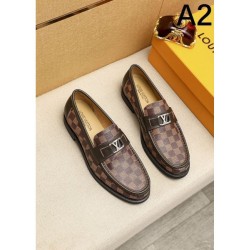 LOUIS VUITTON Local price sale 2024SS Men's business shoes