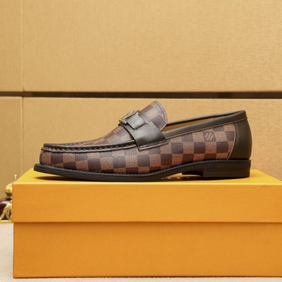 LOUIS VUITTON Local price sale 2024SS Men's business shoes LOUIS VUITTON Local price sale 2024SS Men's business shoes