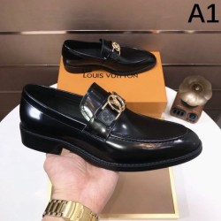 LOUIS VUITTON Long-awaited product 2024SS Men's business shoes