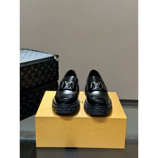 LOUIS VUITTON Overseas Limited New 2024SS Men's Business Shoes LOUIS VUITTON Overseas Limited New 2024SS Men's Business Shoes