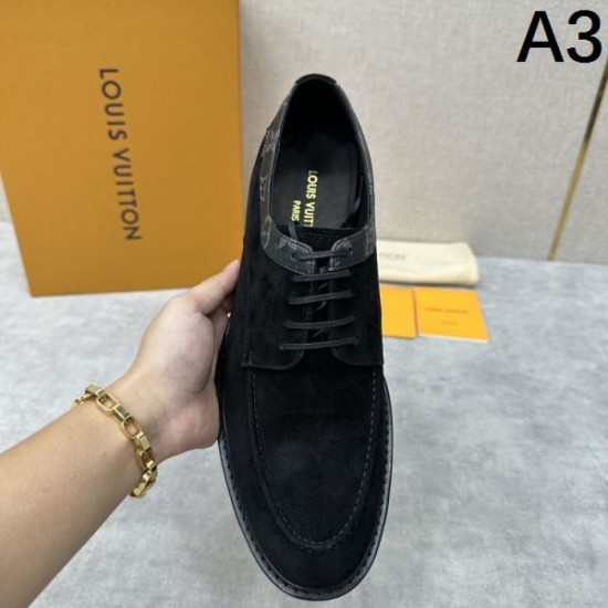 LOUIS VUITTON Trendy Frontline 2024SS Men's Business Shoes LOUIS VUITTON Trendy Frontline 2024SS Men's Business Shoes