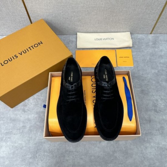LOUIS VUITTON Trendy Frontline 2024SS Men's Business Shoes LOUIS VUITTON Trendy Frontline 2024SS Men's Business Shoes