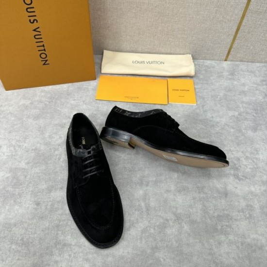 LOUIS VUITTON Trendy Frontline 2024SS Men's Business Shoes LOUIS VUITTON Trendy Frontline 2024SS Men's Business Shoes