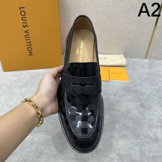 LOUIS VUITTON This year's advance 2024SS men's business shoes LOUIS VUITTON This year's advance 2024SS men's business shoes