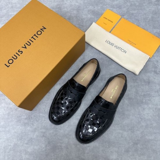 LOUIS VUITTON This year's advance 2024SS men's business shoes LOUIS VUITTON This year's advance 2024SS men's business shoes